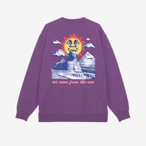 WE COME FROM THE SUN HEAVYWEIGHT CREWNECK