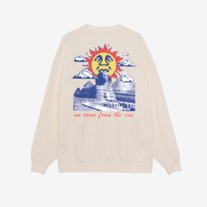 WE COME FROM THE SUN HEAVYWEIGHT CREWNECK